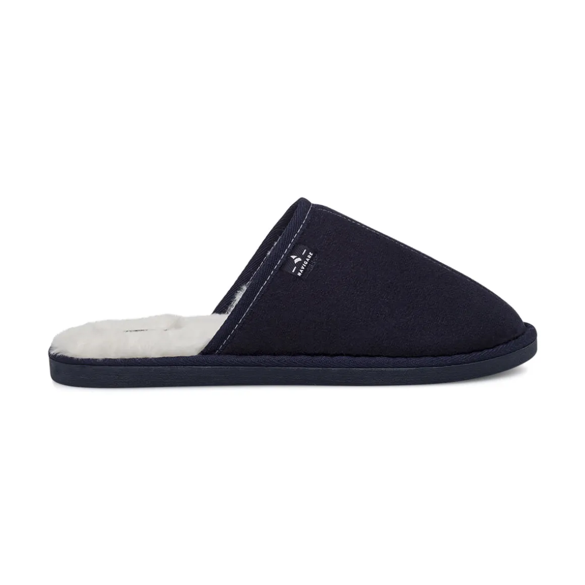 Pantofole da uomo blu con interno imbottito Navigare
