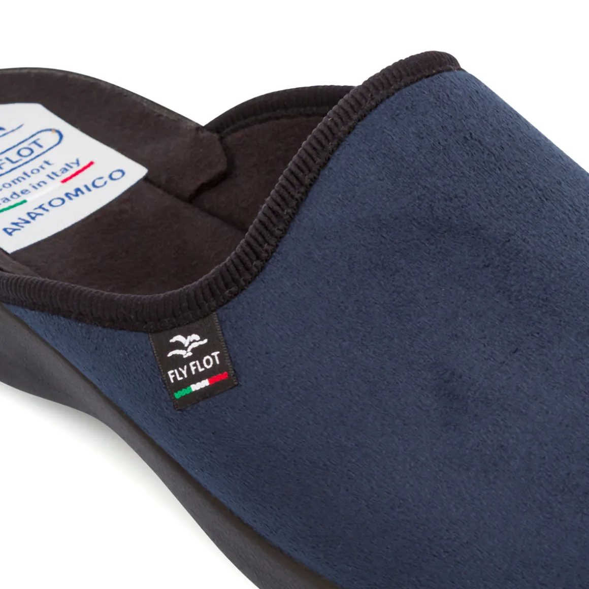 Pantofole da Uomo Blu con Suola Antiscivolo e Comfort Anatomico Fly Flot
