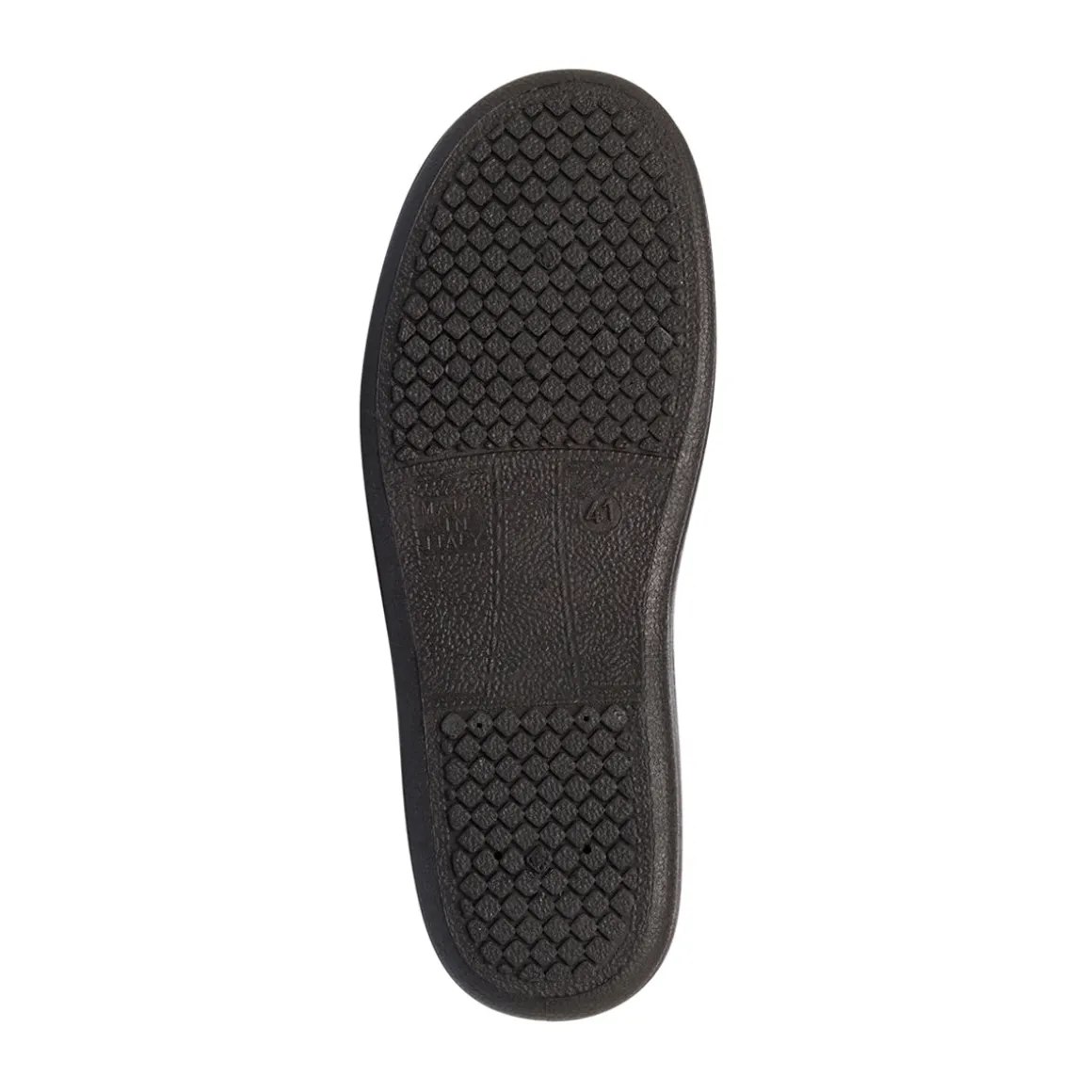 Pantofole da Uomo blu effetto ciniglia Italia Trend