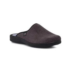 Pantofole da Uomo Grigie in Tessuto con Suola Ergonomica Fly Flot