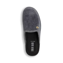 Pantofole da Uomo in tessuto grigio effetto ciniglia Italia Trend