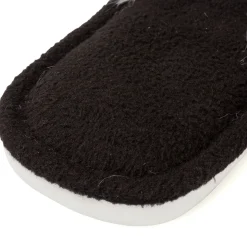 Pantofole grigie da donna in pelliccia sintetica Lora Ferres