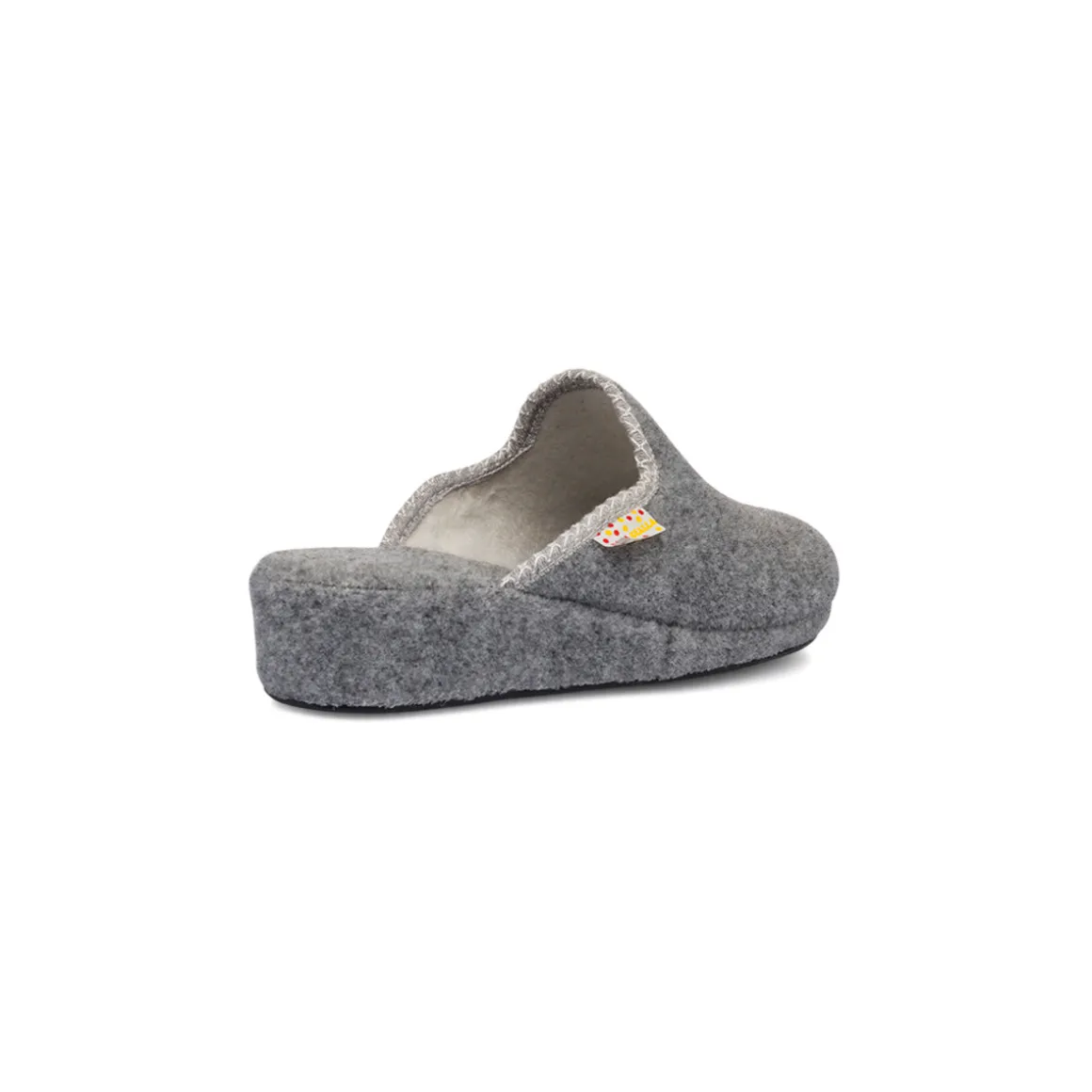 Pantofole grigie in feltro da Donna in tessuto Stilrosa