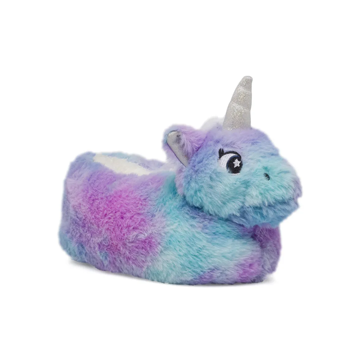 Pantofole lilla e azzurro Morbide da Bambina Unicorno