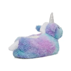 Pantofole lilla e azzurro Morbide da Bambina Unicorno