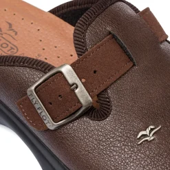 Pantofole marroni da Uomo Fly Flot