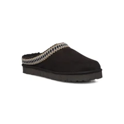 Pantofole nere da Donna in similpelle effetto scamosciato Inblu