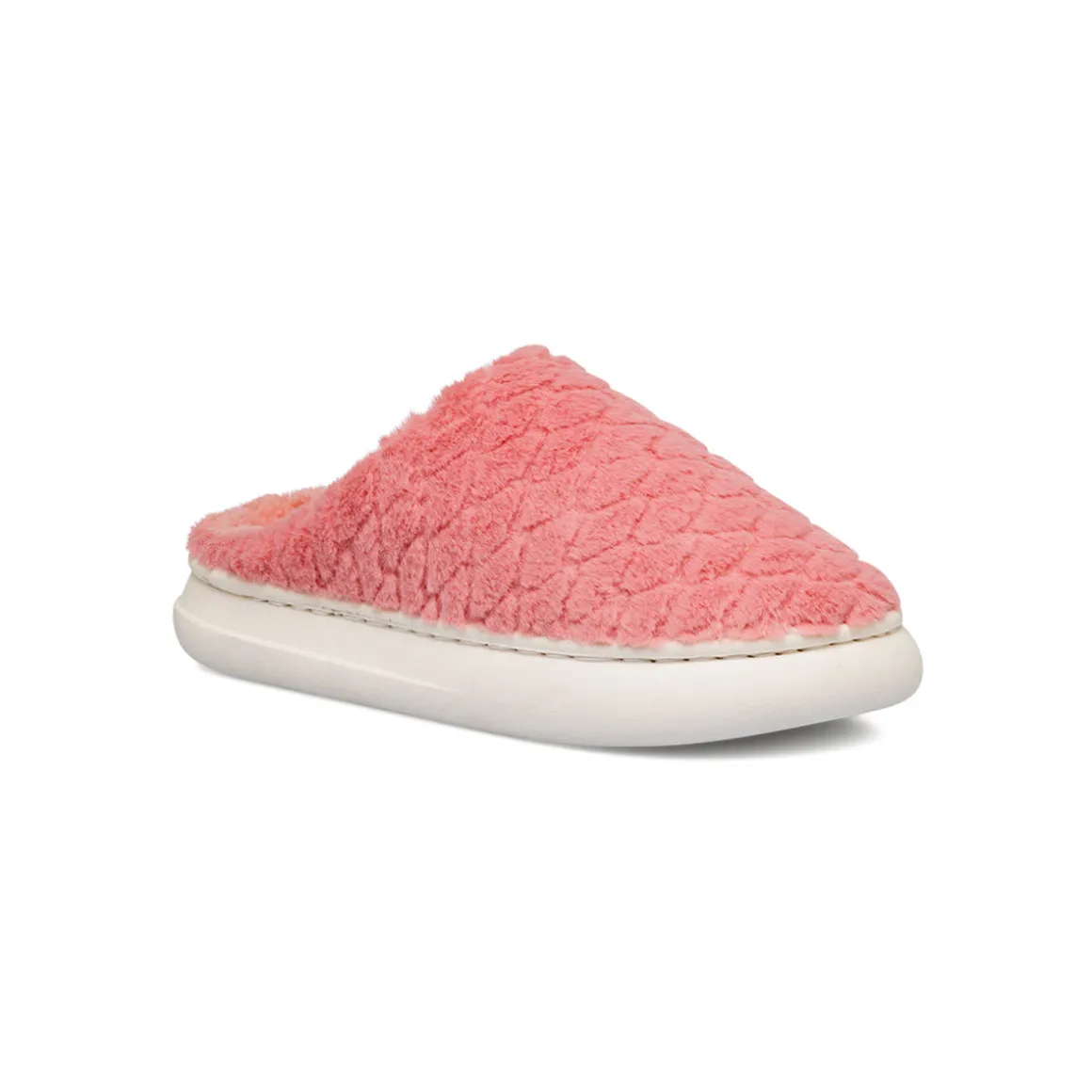 Pantofole rosa da donna in pelliccia sintetica Lora Ferres