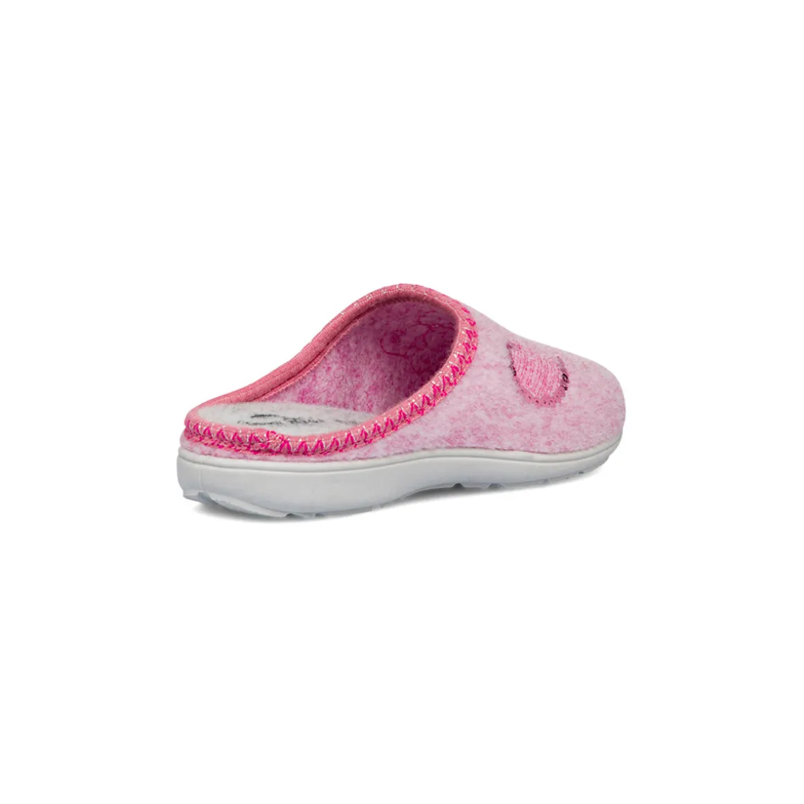 Pantofole rosa da Donna in tessuto con dettagli glitter Italia Trend