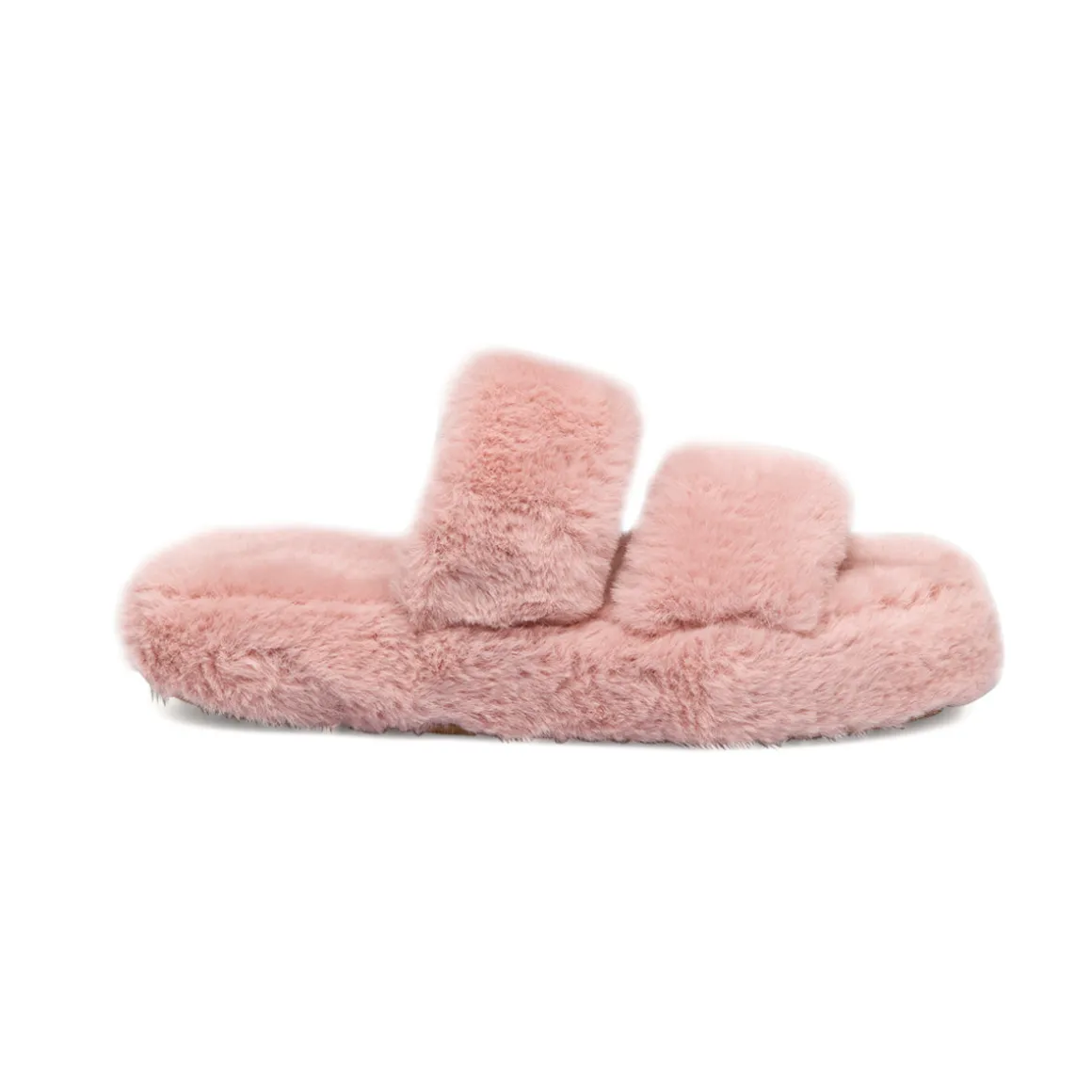 Pantofole rosa da donna in pelliccia sintetica Lora Ferres