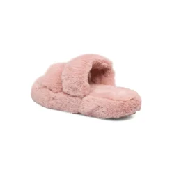 Pantofole rosa da donna in pelliccia sintetica Lora Ferres