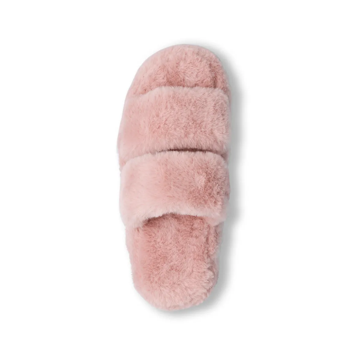 Pantofole rosa da donna in pelliccia sintetica Lora Ferres