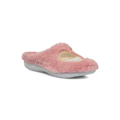 Pantofole rosa da Donna in tessuto con cuore Inblu