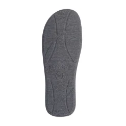 Pantofole Uomo in Tessuto Blu con Trama Melangiata De Fonseca