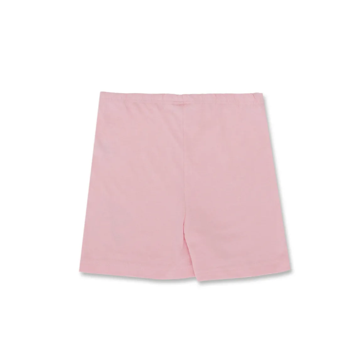 Pigiama corto bianco e rosa da bambina con stampa Minnie
