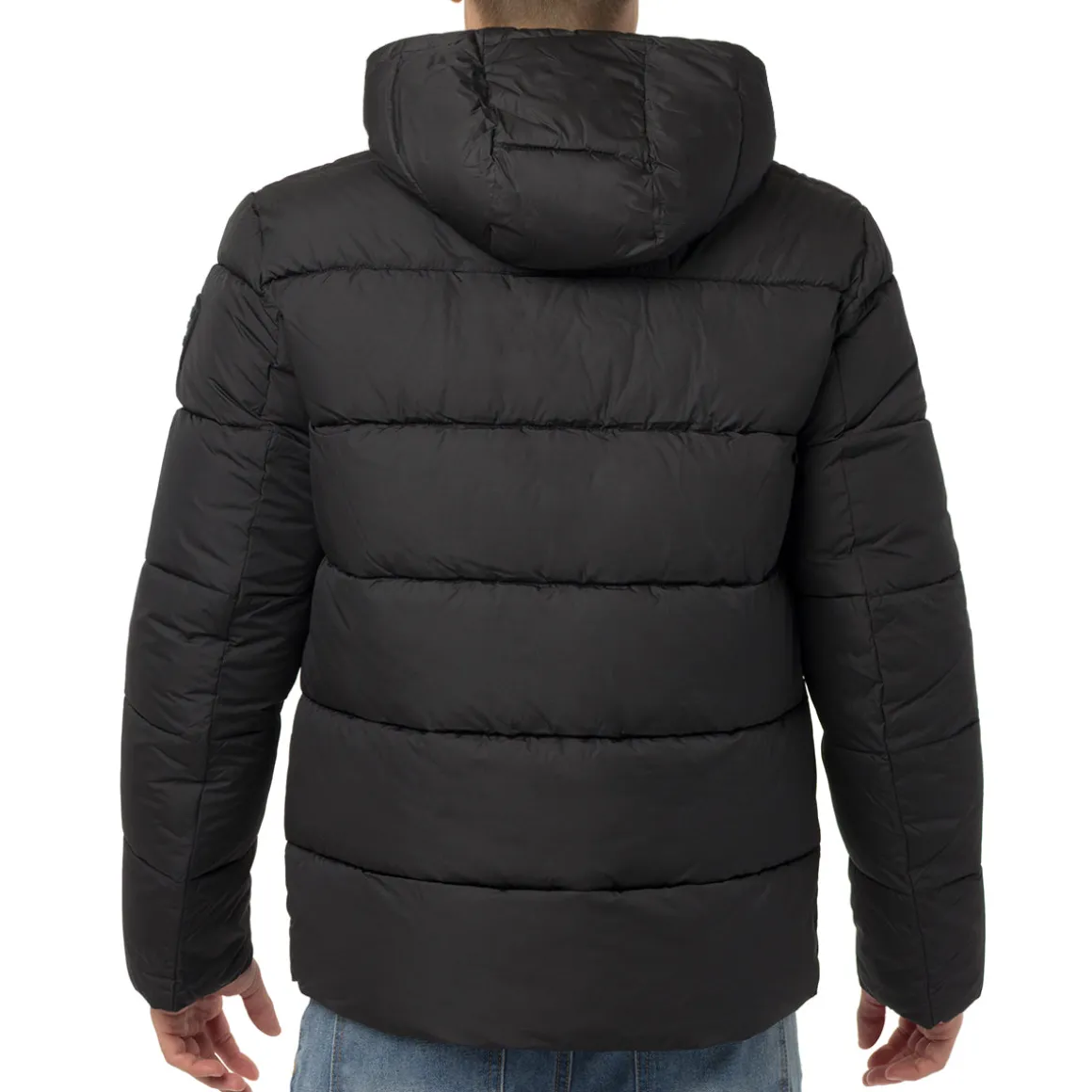 Piumino nero da Uomo con cappuccio Ducati Corse