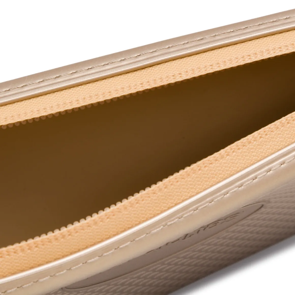 Pochette oro champagne metalizzato in gomma da donna Havaianas Minibag Plus