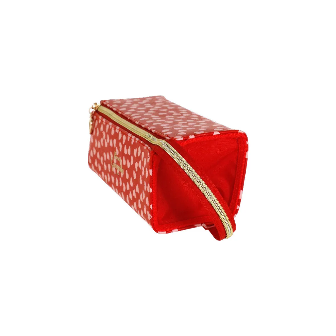 Pochette rossa da Donna con stampa cuori Camomilla Milano