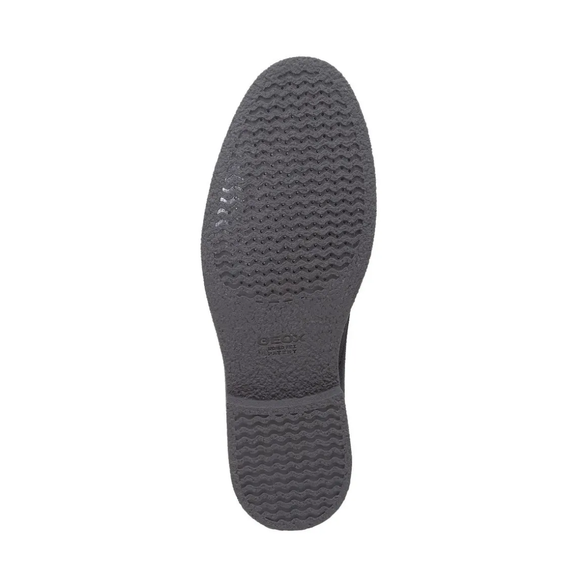 Polacchine in suede grigie da Uomo con suola traspirante Geox