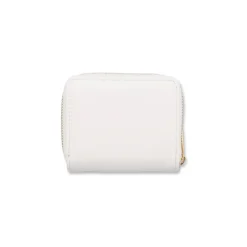 Portafoglio Bianco da Donna con logo in metallo Lora Ferres