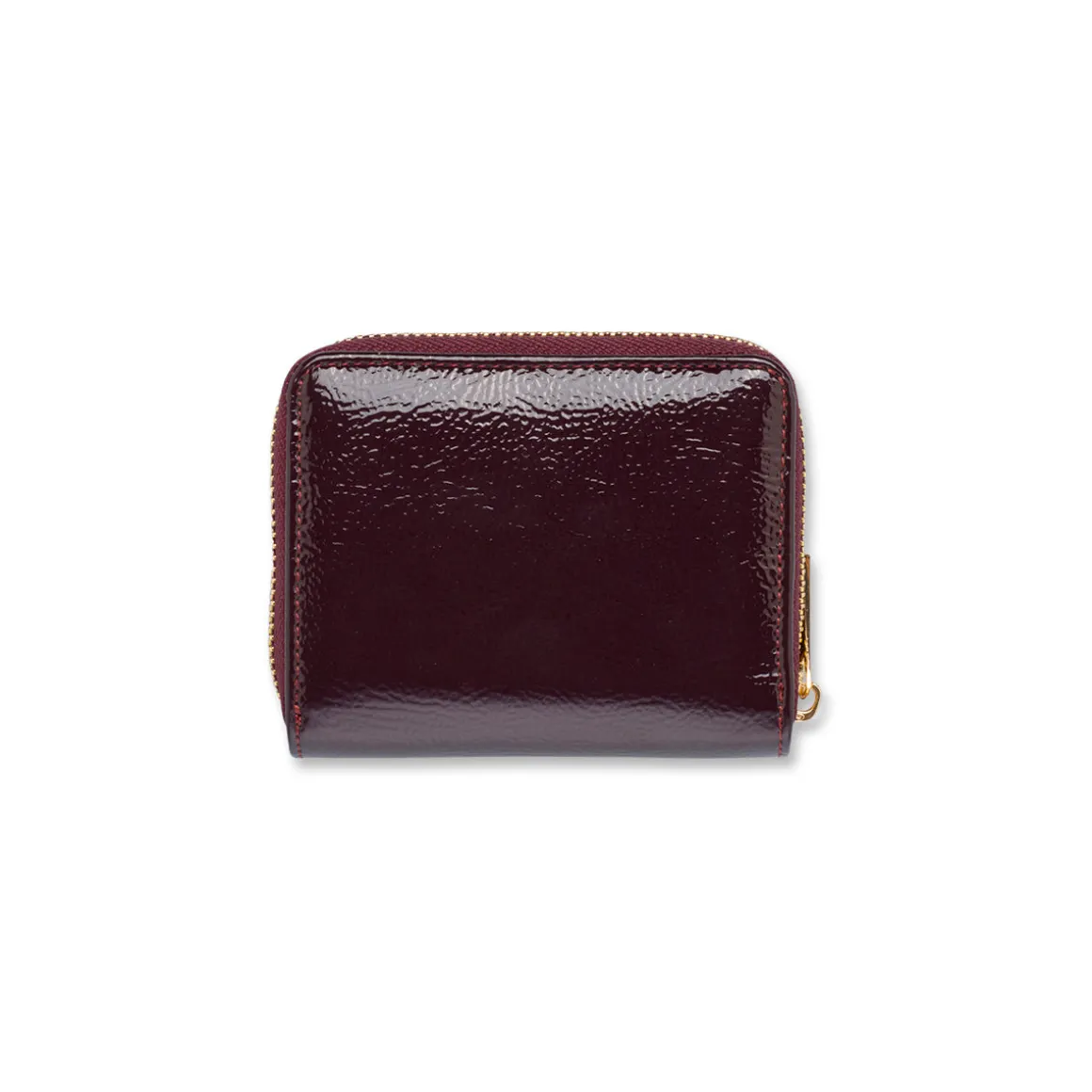 Portafoglio bordeaux con zip da Donna Lora Ferres
