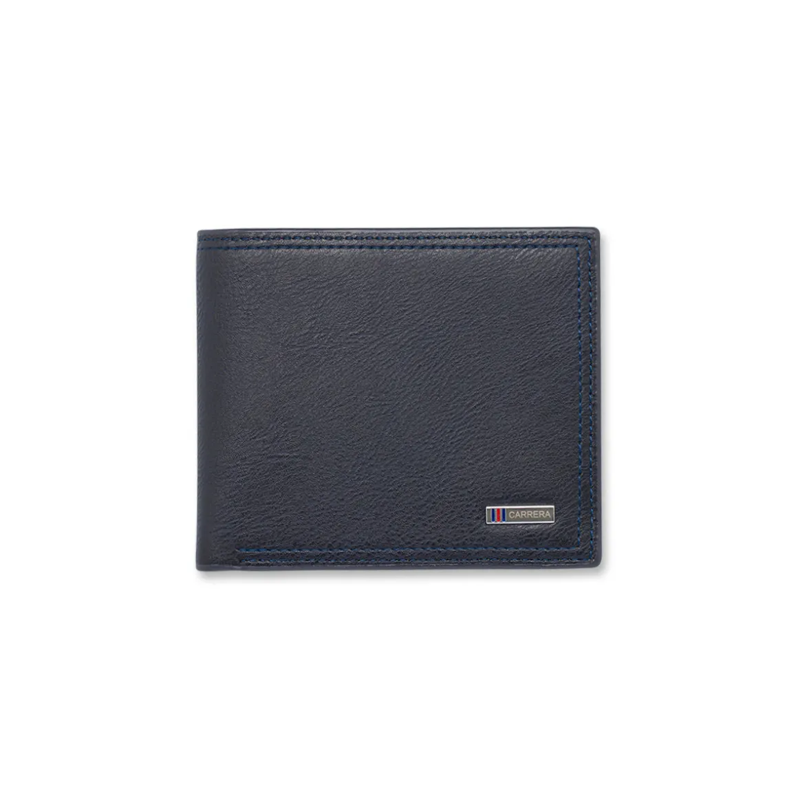 Portafoglio da uomo Blu con doppio scomparto e logo Carrera Jeans