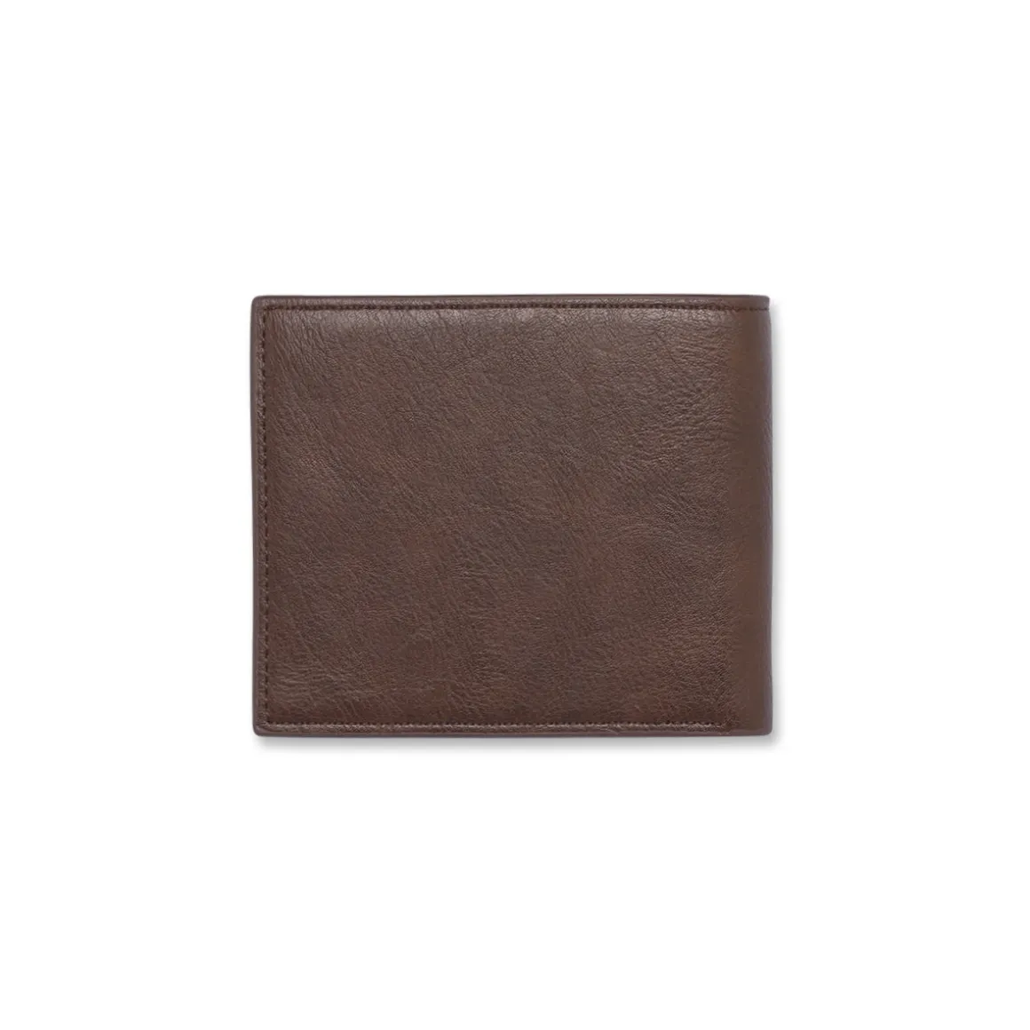 Portafoglio da uomo marrone con logo metallico Lumberjack