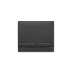Portafoglio da uomo nero Carrera Jeans con tasche varie