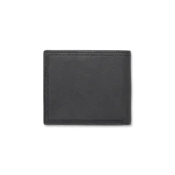 Portafoglio da uomo nero Carrera Jeans con porta monete e logo