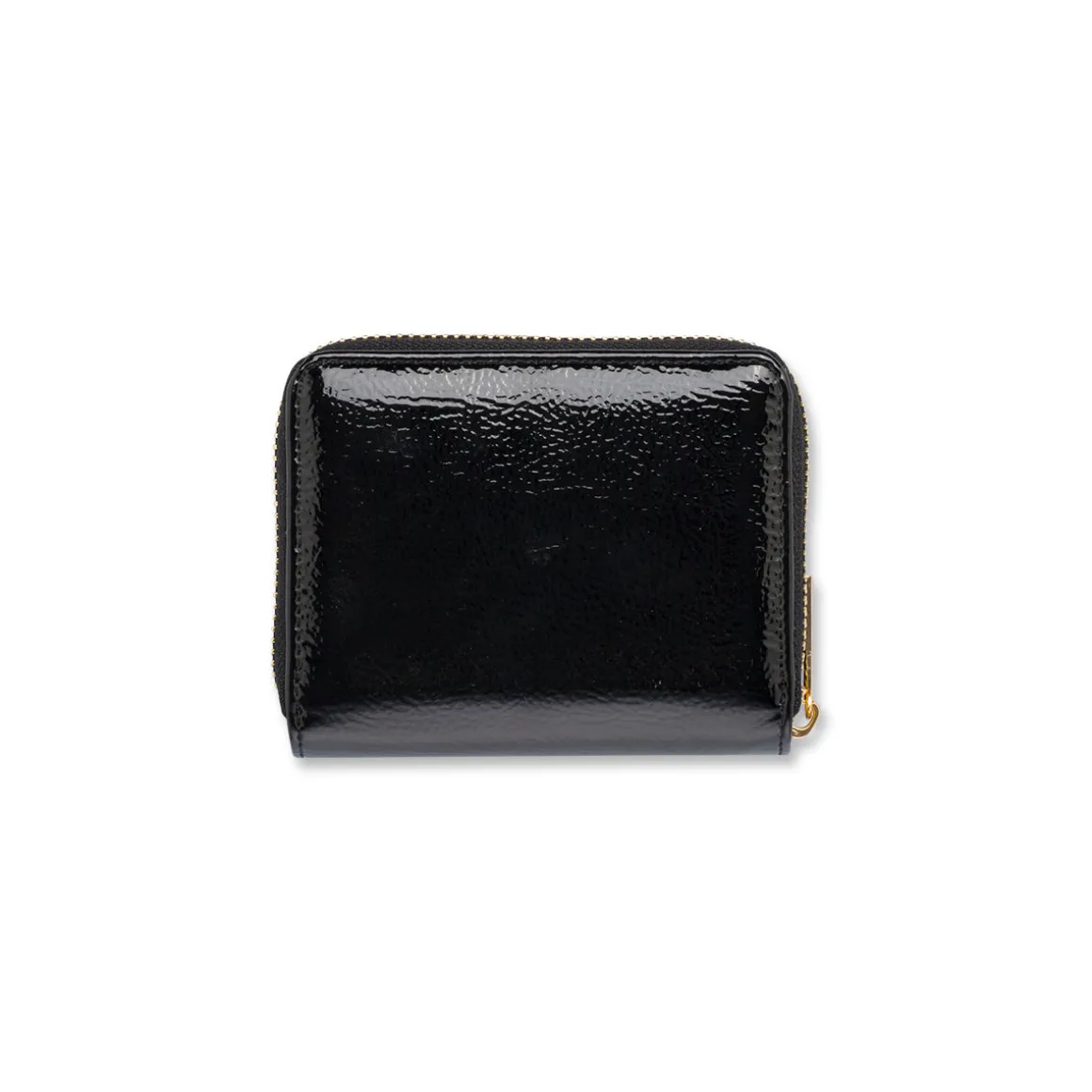 Portafoglio nero con zip da Donna Lora Ferres