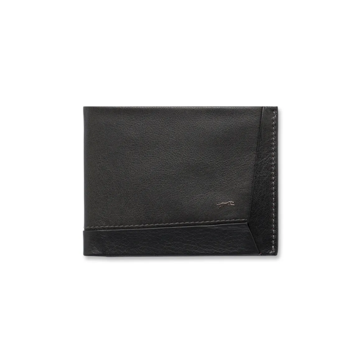 Portafoglio nero da Uomo con logo Jaguar