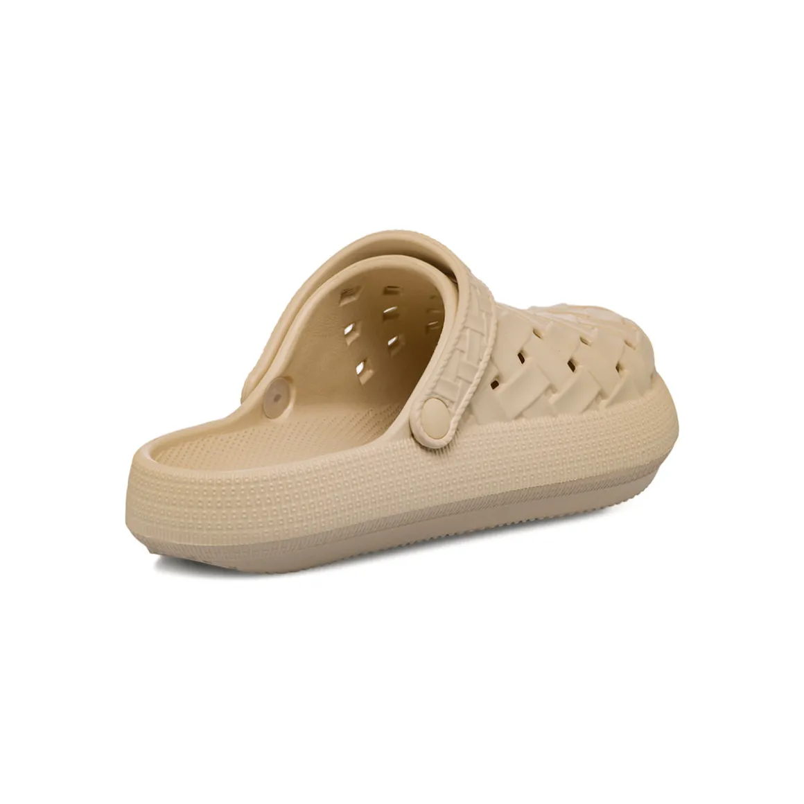 Sabot beige da Donna con trama intrecciata Lora Ferres On The Beach
