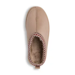 Sabot imbottite da donna khaki con dettaglio cucitura Lora Ferres