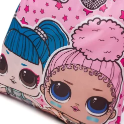 Sacca portatutto rosa con stampa L.O.L. Surprise!