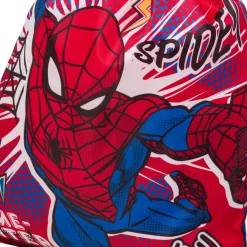 Sacca portatutto rossa con stampa Spiderman