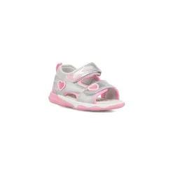 Sandali bambina primi passi argento Primigi Baby Active