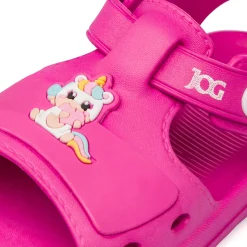 Sandali Fucsia con unicorno e stelle da Bambina Jog