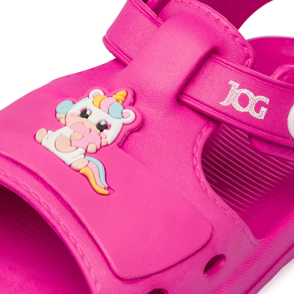 Sandali Fucsia con unicorno e stelle da Bambina Jog