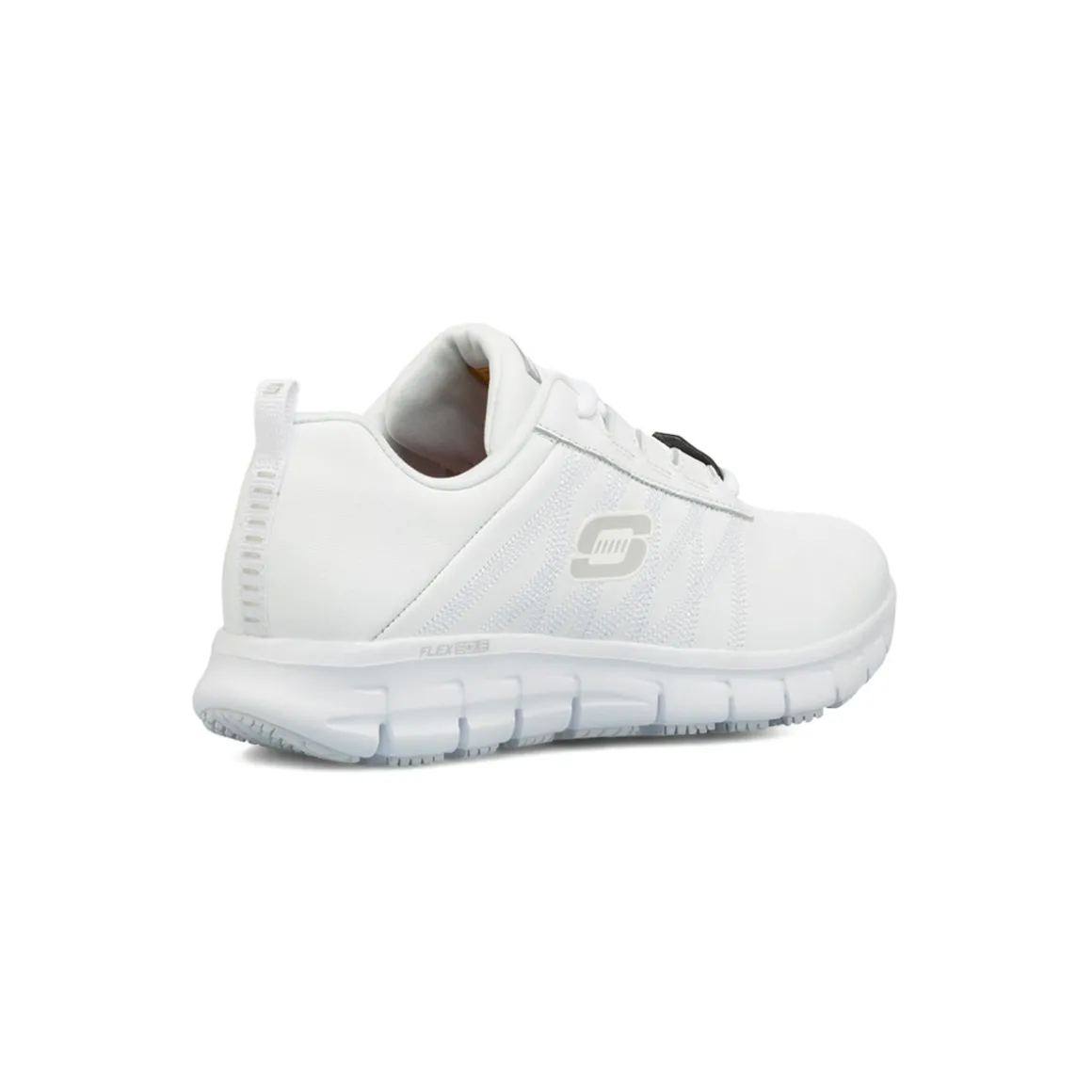 Scarpe antinfortunistiche bianche da Donna in memory foam Slip Resistant Skechers Work