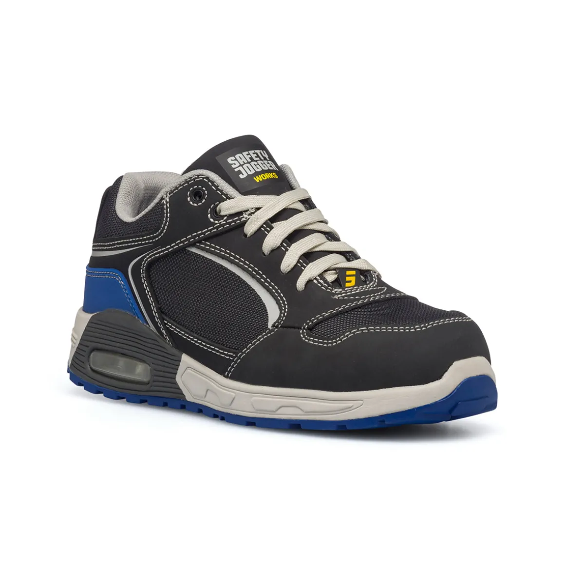 Scarpe antinfortunistiche S1P nere Uomo Safety Jogger Raptor