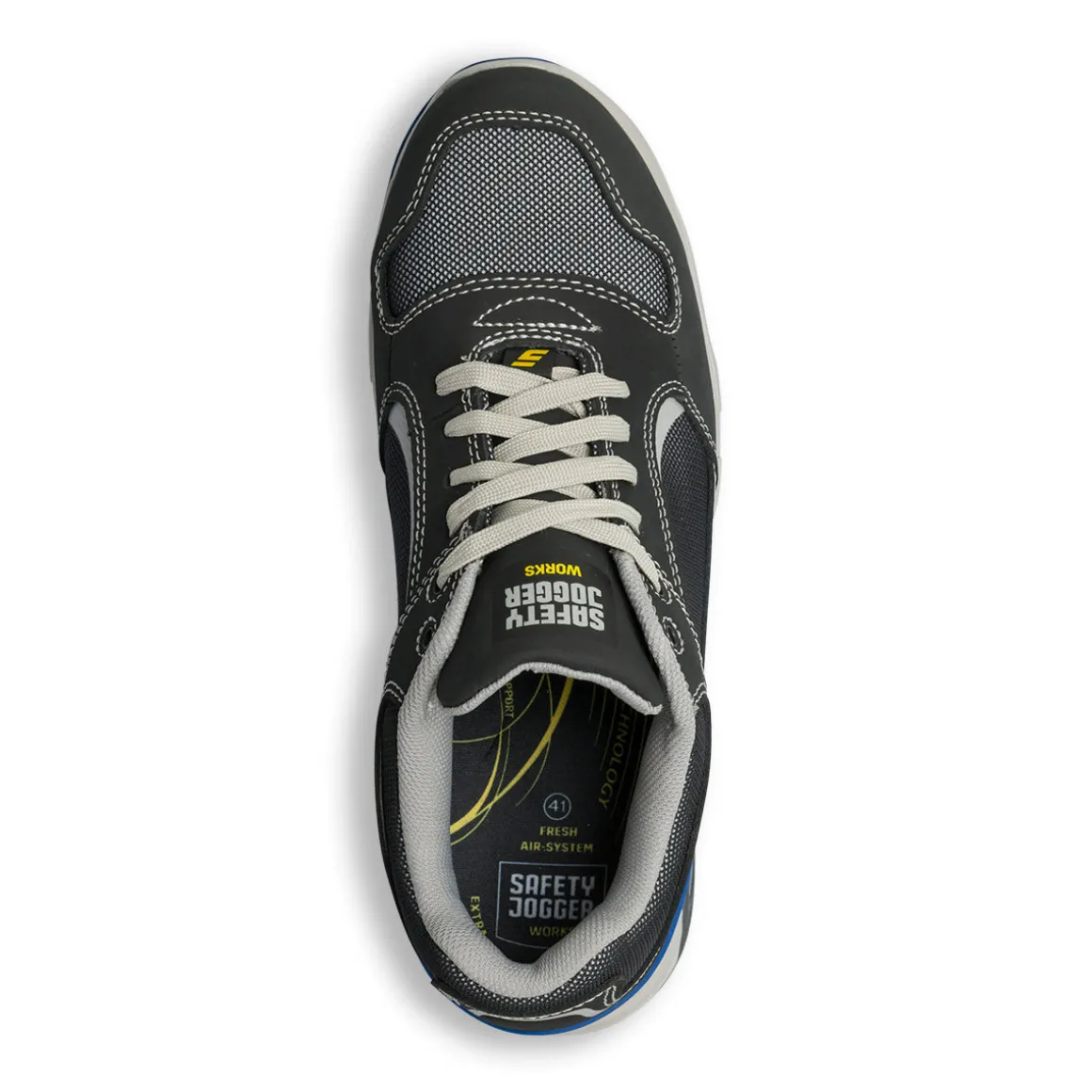 Scarpe antinfortunistiche S1P nere Uomo Safety Jogger Raptor