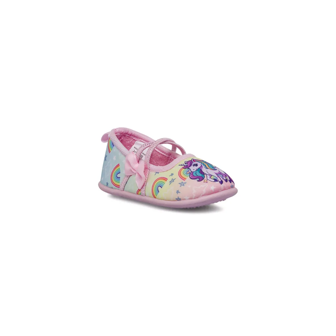 Scarpe Antiscivolo Arcobaleno da Bambina Unicorno