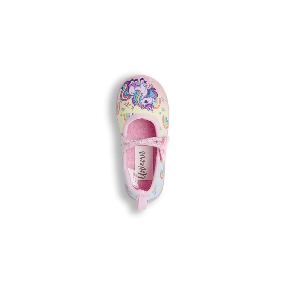 Scarpe Antiscivolo Arcobaleno da Bambina Unicorno