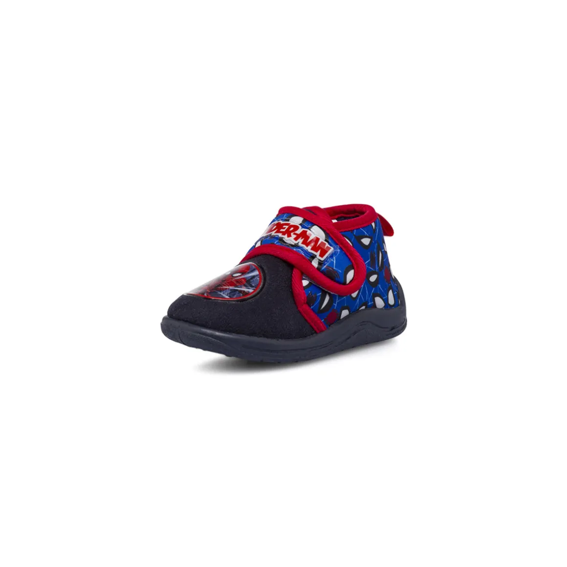 Scarpe Antiscivolo Blu da Bambino con chiusura a strappo Spiderman