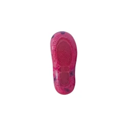 Scarpe Antiscivolo rosa da Bambina con glitter Stitch