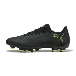 Scarpe Calcio Nere da Uomo con inserti fluo Puma Future 8 Play FG/AG
