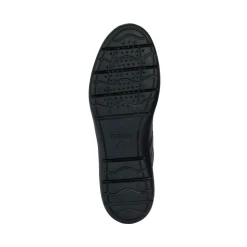 Scarpe casual da uomo nere con logo laterale Geox