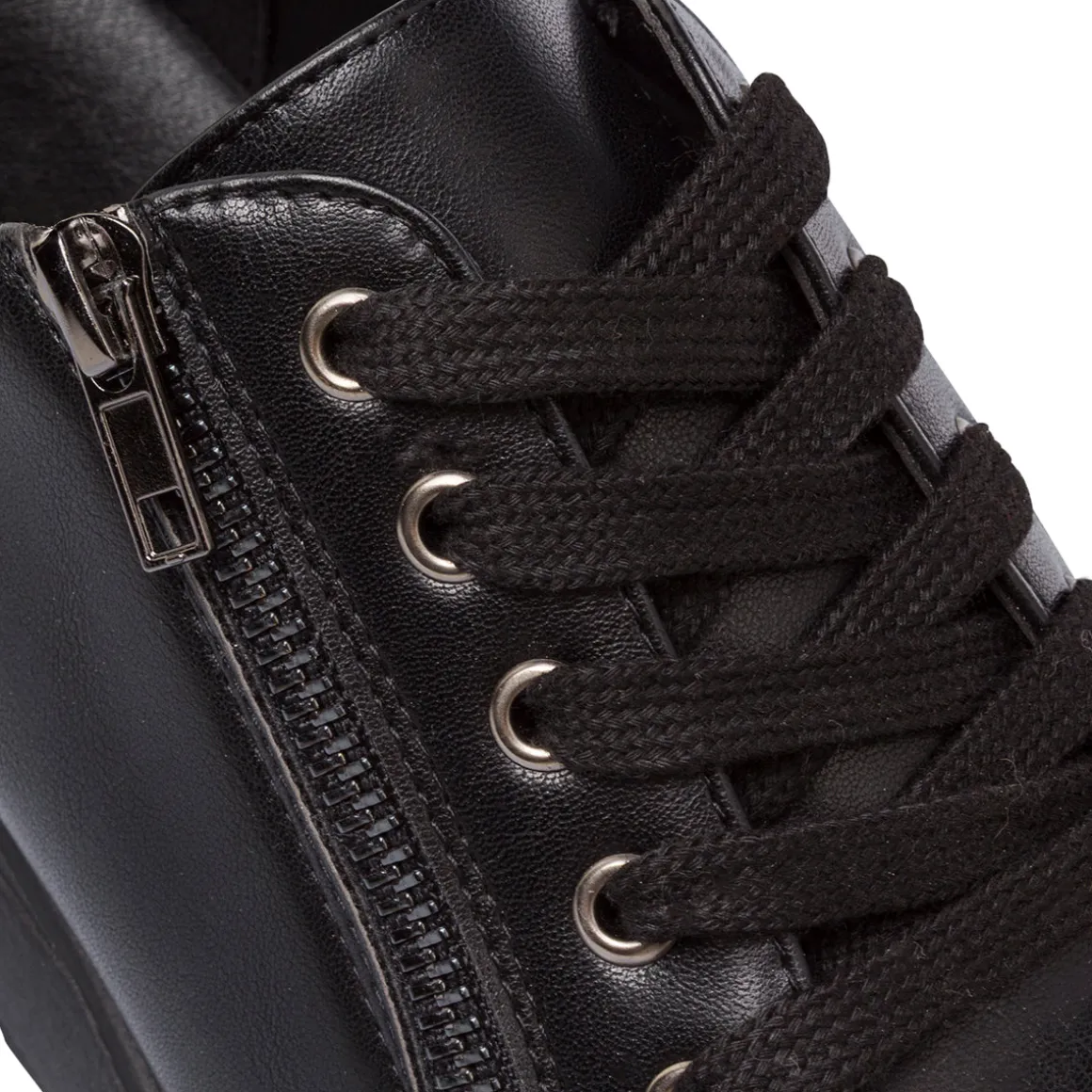 Scarpe comfort nere da Donna con zip P Soft