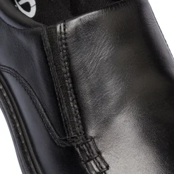 Scarpe comfort nere da uomo in pelle P Soft