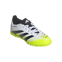 Scarpe da Calcetto Bianche e Giallo da Bambino adidas Predator Club TF